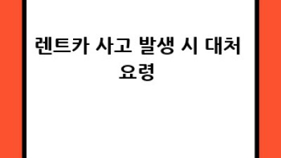 대구 렌트카 청결 끝판왕 ✨ 내돈내산 후기 (ft. 성내1동, 공평동) 🚗💨
